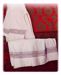 Immagine di SU MISURA Camice liturgico collo quadro ricamo geometrico monofilo misto lana avorio colore filato a scelta