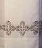 Picture of MADE TO MEASURE Square neck liturgical Alb with Crosses embroidery ivory wool-blend fabric