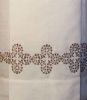 Picture of MADE TO MEASURE Square neck liturgical Surplice with Crosses embroidery ivory wool-blend fabric.