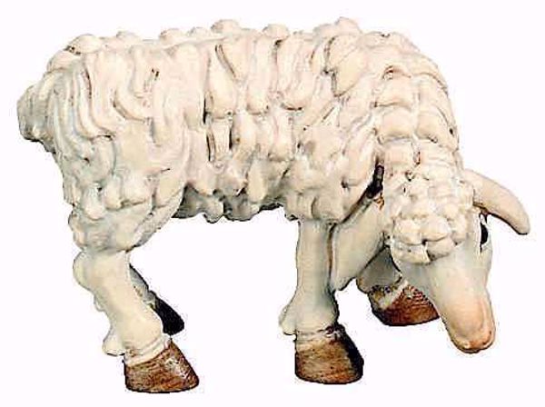 Statuine Ostheimer 11603 - Pecore Che Mangiano, Giocattolo In Legno Di Acero Fatto A Mano, Animali Da Fattoria Per Bambini 3+