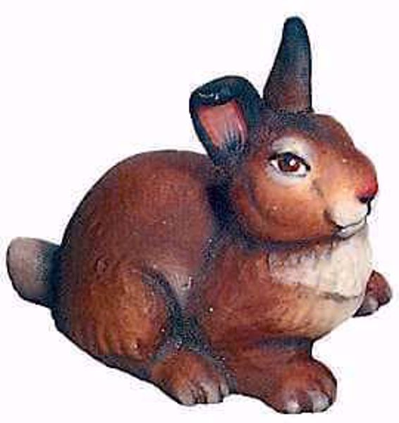 Imagen de Conejo Belén Matteo 12 cm palestino madera pintado al óleo