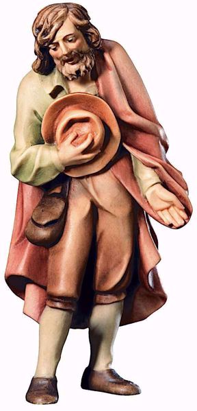 Picture of Shepherd with Hat Raffaello Nativity 13 cm (5,1 inch) traditional oil painted wood