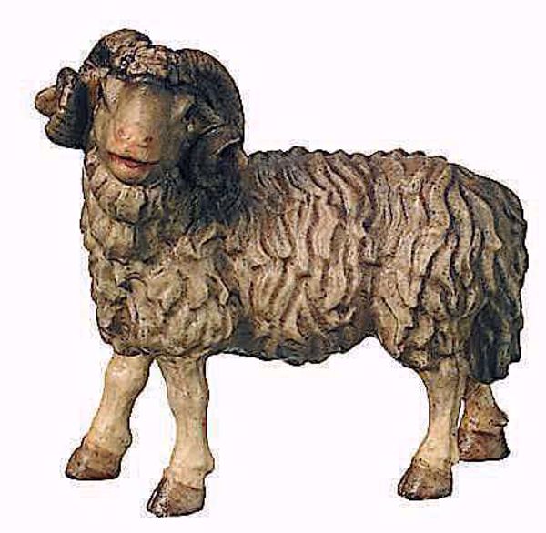 Picture of Ram Raffaello Nativity 12 cm (4,7 inch) traditional oil painted wood