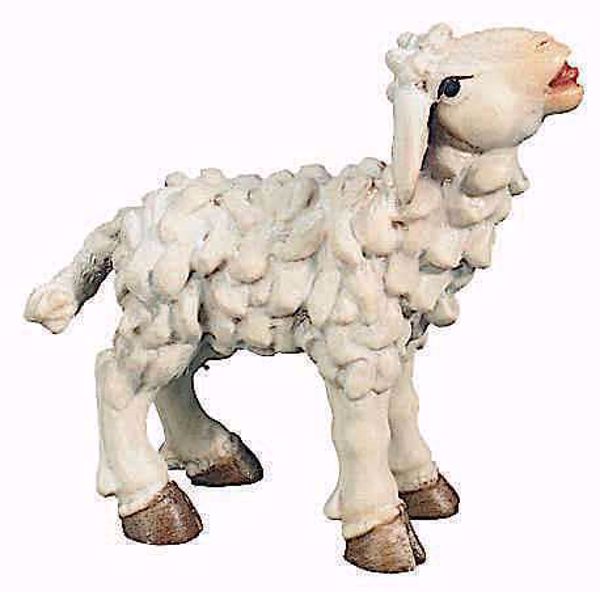 Picture of Lamb Raffaello Nativity 15 cm (5,9 inch) traditional oil painted wood
