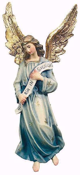 Immagine di Angelo Gloria Presepe Raffaello 15 cm tirolese legno colori a olio