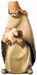 Immagine di Pastore con Pecora cm 8 (3,1 inch) Presepe Leonardo stile arabo tradizionale colori ad olio in legno Val Gardena