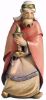 Picture of White Wise King Leonardo Nativity 10 cm (3,9 inch) arabic oil painted wood