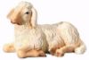 Picture of Lying Sheep Leonardo Nativity 12 cm (4,7 inch) arabic oil painted wood