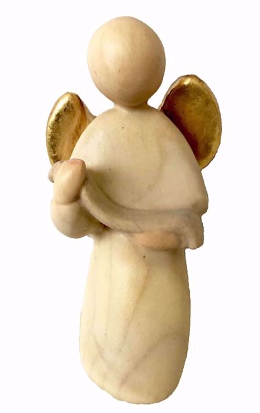 Picture of Angel Stella Nativity 14 cm (5,5 inch) modern oil painted wood