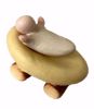 Picture of Baby Jesus and cradle Stella Nativity 14 cm (5,5 inch) modern oil painted wood