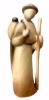 Immagine di Pastore con bastone Presepe Stella 14 cm stilizzato legno colori a olio