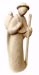 Picture of Shepherd with Stick cm 8 (3,1 inch) Stella Nativity Scene modern style natural colour Val Gardena wood