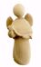 Picture of Angel cm 10 (3,9 inch) Stella Nativity Scene modern style natural colour Val Gardena wood