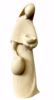 Picture of Shepherdess with Amphora Stella Nativity 12 cm (4,7 inch) modern natural wood