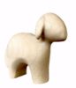 Imagen de Oveja de pie Belén Stella 12 cm estilizado madera natural