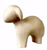 Imagen de Oveja de pie Belén Stella 12 cm estilizado madera natural