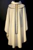 Picture of Modern Chasuble | Roll collar | Embroidery | Cross | Vatican fabric