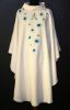 Picture of Ivory Marian Chasuble | Roll collar | Embroidery | Vatican fabric