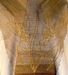 Imagen de Casulla moderna, Cuello Anillo, bordado directo de Espigas Lana pura Marfil