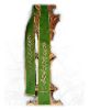 Picture of Catholic Priest / Deacon Stole | Satin | Olive Branch, Cross