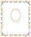 Picture of CUSTOMIZED Marian Processional Banner cm 85x104 (33,4x40,9 inch) Satin Gold and Colors Floral Embroidery 