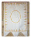 Picture of CUSTOMIZED Processional Banner cm 70x104 (27,5x40,9 inch) Satin Gold Embroidery 