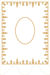 Picture of CUSTOMIZED Processional Banner cm 70x104 (27,5x40,9 inch) Satin Gold Embroidery 