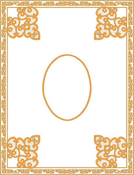 Imagen de Estandarte bordado oro PERSONALIZADO satén cm 70x92 bordado oro