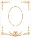Picture of CUSTOMIZED Processional Banner cm 65x79 (25,6x31,1 inch) Satin Gold Embroidery 
