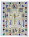 Immagine di Copertina per Lezionario Missale Ricamato Cabochon Cordoncino Perline Orolana Bianco, Rosso, Verde, Viola