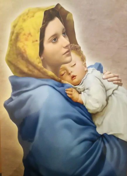 Picture of Madonnina - Roberto Ferruzzi PRINT cm35x50