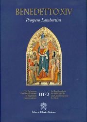 Benedetto XIV Prospero Lambertini III/2