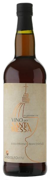 Picture of Altar Wine - fortified sweet white Sacramental wine by Gandolfo Vini  100 cl