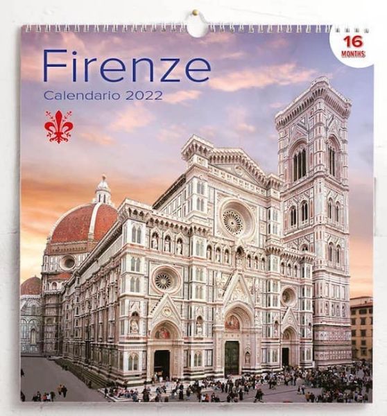 Immagine di Calendario da muro 2022 Firenze cm 31x33