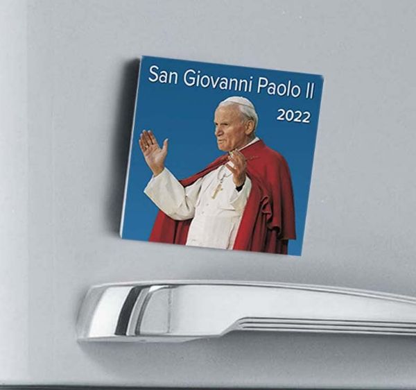 Picture of Calendario magnetico 2022 San Giovanni Paolo II cm 8x8