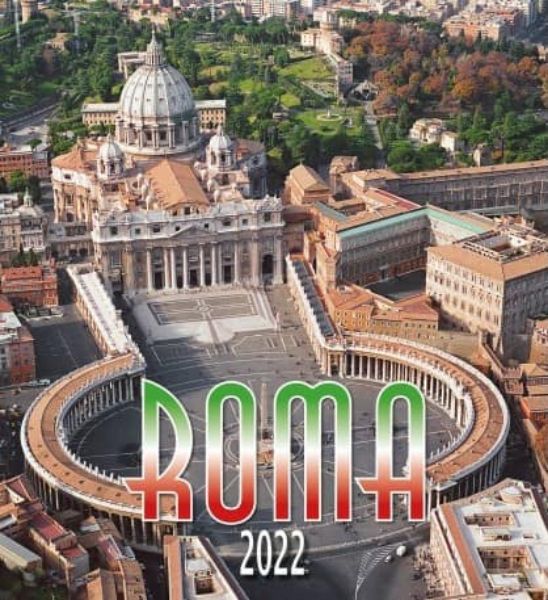 Rome By Day 2022 Wall Calendar Cm 32x34 12 6x13 4 In Vaticanum Com