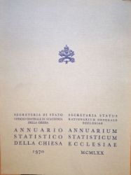 Picture of Annuarium Statisticum Ecclesiae 1970