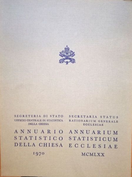 Picture of Annuarium Statisticum Ecclesiae 1970