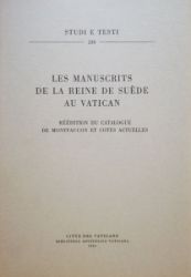 Immagine di Les manuscrits de la Reine de Suede au Vatican. Reedition du catalogue de Montfaucon et cotes actuelles Elisabeth Pellegrin