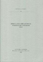 Picture of Miscellanea Bibliothecae Apostolicae Vaticanae (XXVI)