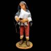 Imagen de Zampoñero Belén Velardita 26 cm siciliano terracota 