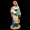 Imagen de Mujer con bebé en brazos Belén Velardita 26 cm siciliano terracota 