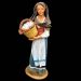 Imagen de Mujer con cesta de huevos cm 26 (10,2 inch) Pesebre Siciliano Velardita en terracota 