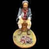 Imagen de Tío Gennaro calentándose las manos Belén Velardita 26 cm siciliano terracota 