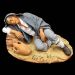 Imagen de Benino Pastor Dormido cm 26 (10,2 inch) Pesebre Siciliano Velardita en terracota 