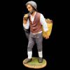 Imagen de Pastor con Calabazas Belén Velardita 26 cm siciliano terracota 