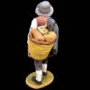 Imagen de Pastor con Calabazas Belén Velardita 26 cm siciliano terracota 