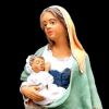 Imagen de Mujer con bebé en brazos Belén Velardita 26 cm siciliano terracota 