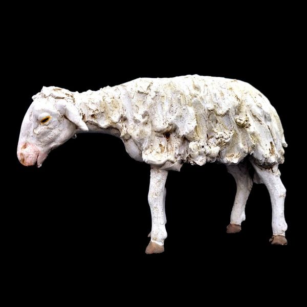 Picture of Sheep Velardita Nativity 26 cm (10,2 inch) sicilian terracotta 