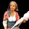 Imagen de Mujer Hilando Belén Velardita 26 cm siciliano terracota 